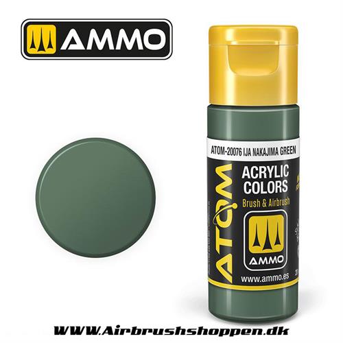 ATOM-20076 IJA Nakajima Green  -  20ml  Atom color